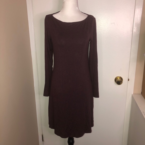 Daily Ritual Women's Jersey Long-Sleeve Dress - Picture 2 of 9